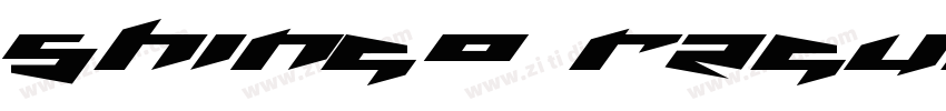 ShinGo regular字体转换 ShinGo regular字体转换
